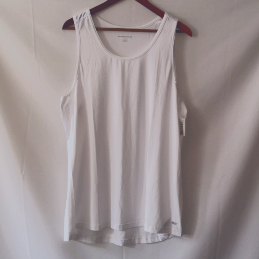 NWT Women's (Medium) Amazon Essentials White Tank